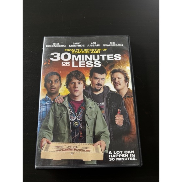 Other - 30 Minutes or Less - DVD By Jesse Eisenberg Danny McBride Raunchy Comedy